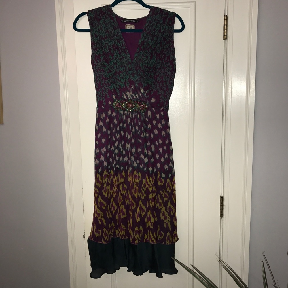 Antik Batik Multicolored Knee Length Dress